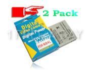 2 Pack 1000mAh NB-4L Li-Ion Digital Camera Replacement Battery for Canon