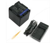 2500mAh Battery + Charger for Panasonic CGA-DU06 CGA-DU21 (US Standard)