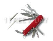 13 in 1 Multifunctional Army Knife - Red