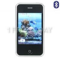 A510 Unlocked GSM Quadband TV Mobile Phone silver back cover