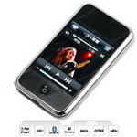 CECT Miphone PDA M89 (M89+) GSM Quad Band Phone Windows 6.0 with WIFI & JAVA Dual Camera Black